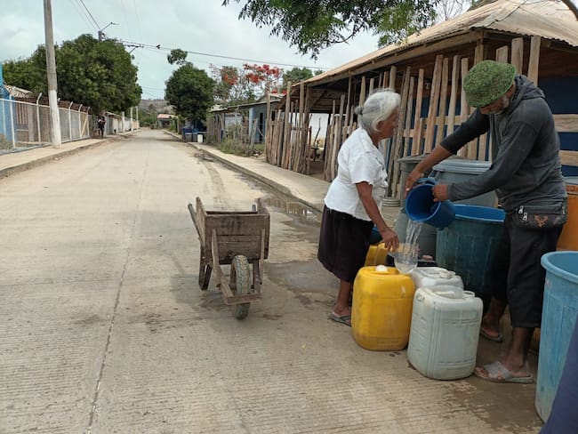 Sequía en Puerto Escondido, Córdoba. Foto: Claudia Hernández/La W. 