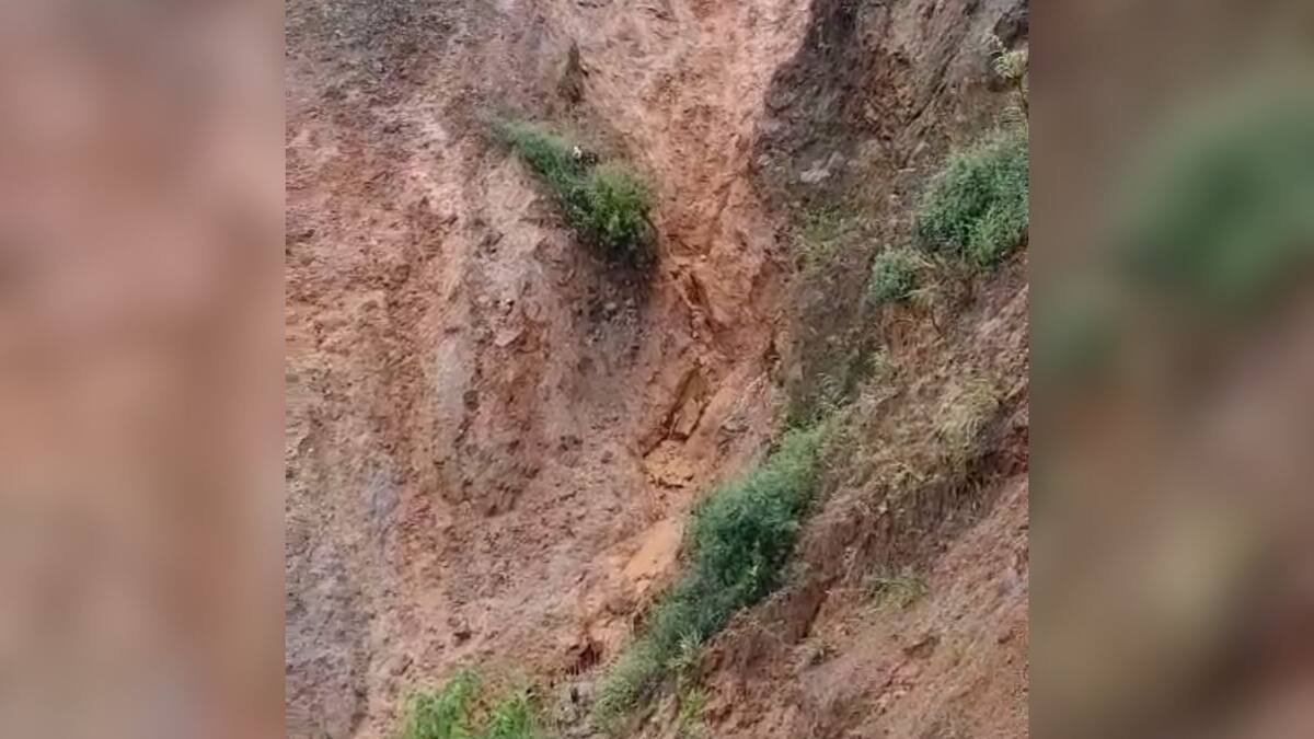 Deslizamientos tienen en alerta a varias veredas en La Esperanza, Norte de Santander