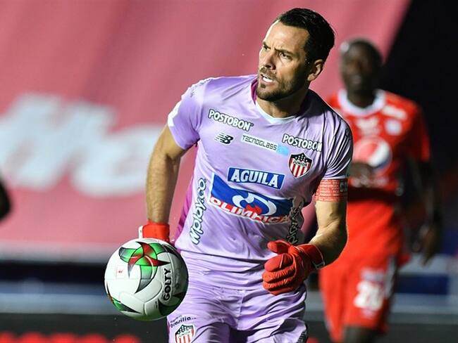 Viera exige respeto por el Junior y denuncia bajezas antideportivas. Foto: Colprensa: VizzorImage / Nelson Rios