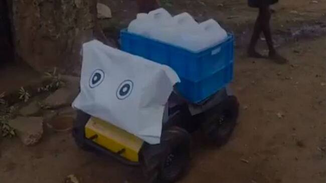 Imagen del robot Husky. Foto: Bang Media