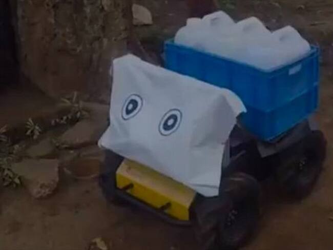 Imagen del robot Husky. Foto: Bang Media