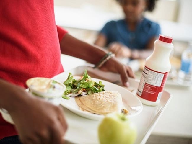 Imagen de referencia alimentación escolar. Foto: Getty Images.