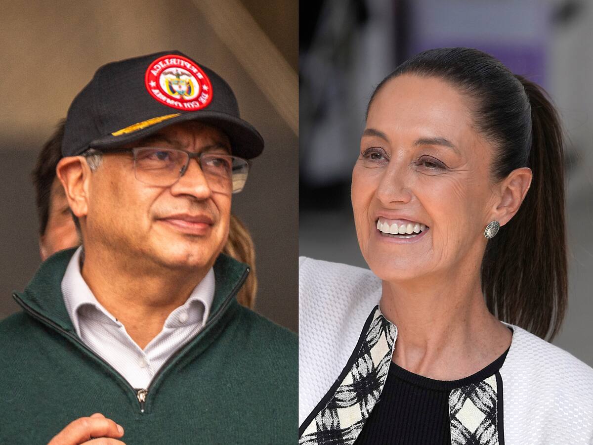 Petro aplaudió la llegada de Claudia Sheinbaum a la Presidencia de México