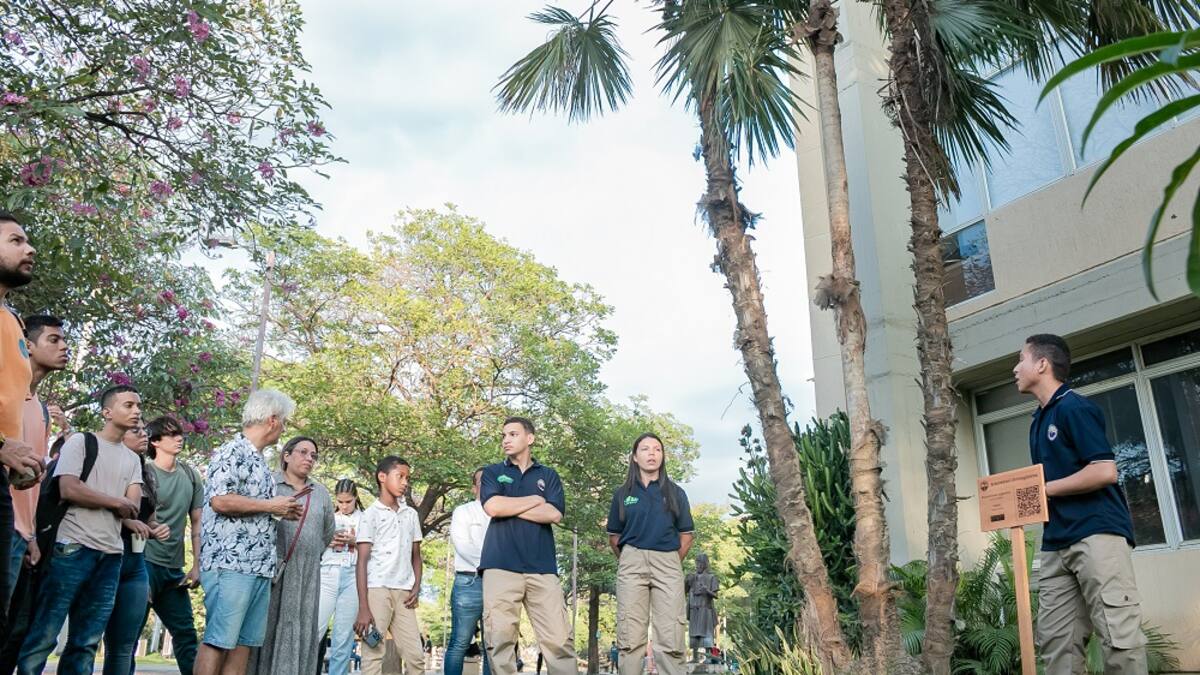 Inauguran museo vivo de árboles en Santa Marta