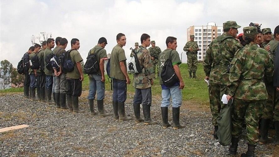 Exmiembros de las Farc. Foto: Colprensa