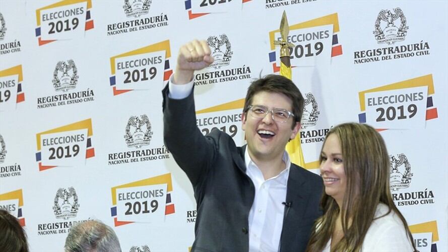 Miguel Turbay superó meta y logró recolectar más de 100 millones para la Policía. Foto: Colprensa - Camila Díaz