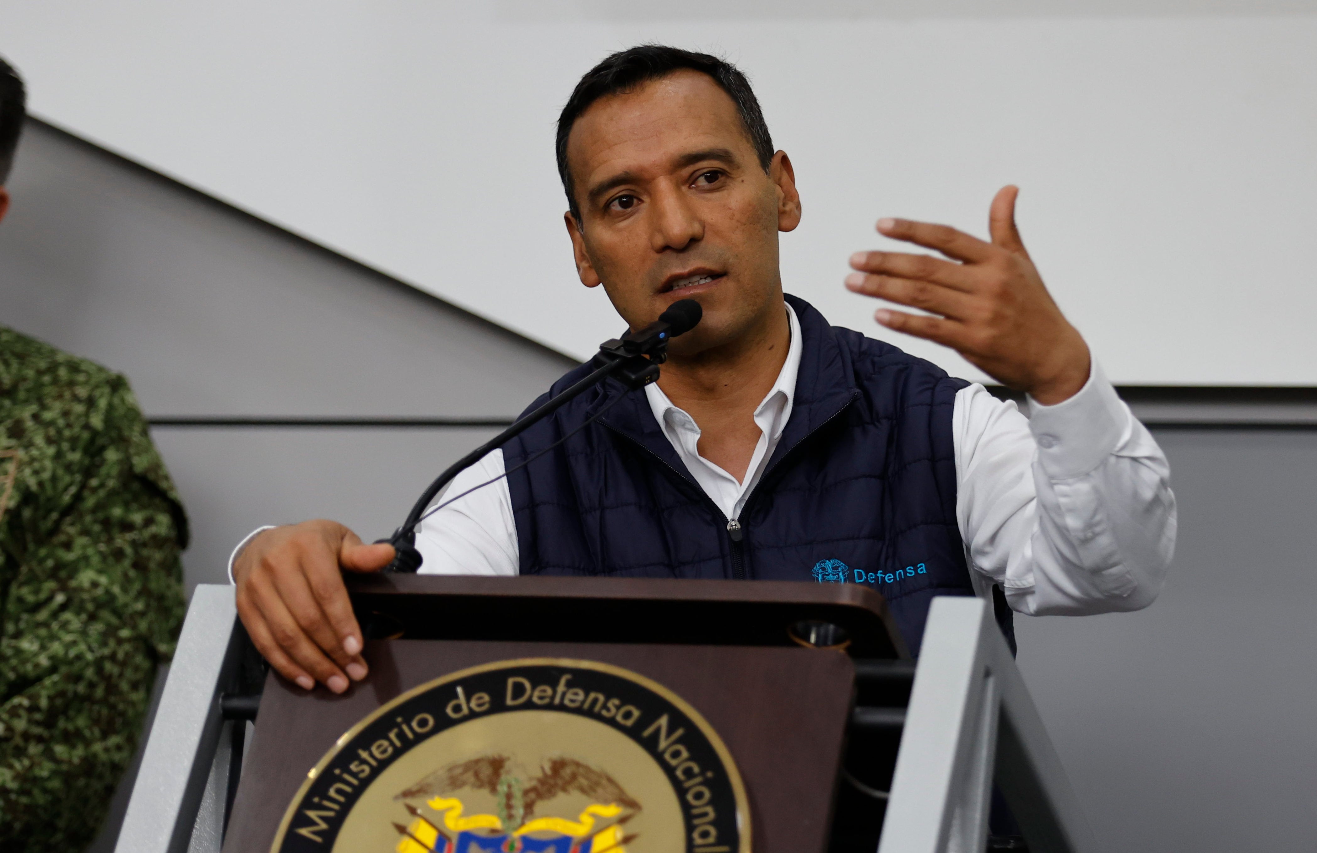 El ministro de Defensa de Colombia, Pedro Sánchez. EFE/ Mauricio Dueñas Castañeda