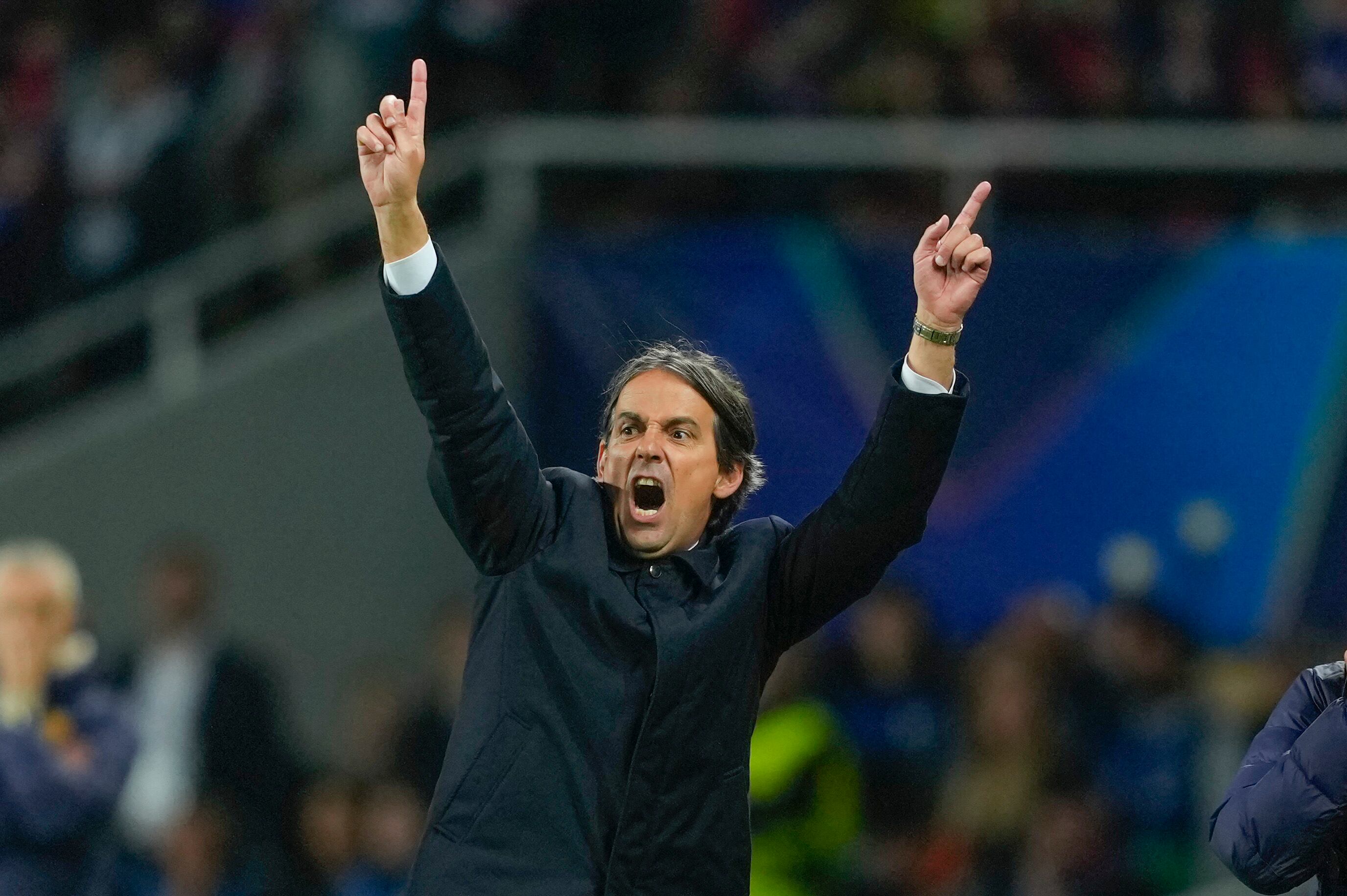 El técnico del Inter, Simone Inzaghi, toma precauciones con Yamal para el partido ante Barcelona por las semifinales de la Champions League. EFE / Alejandro García.