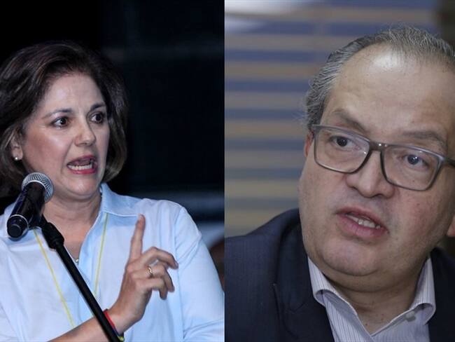 María del Rosario Guerra - Fernando Carrillo. Foto: Colprensa
