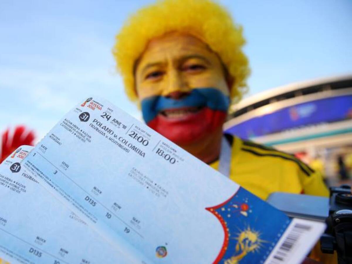 La reventa de boletas del duelo entre Colombia y Brasil está en 1'700.000 pesos