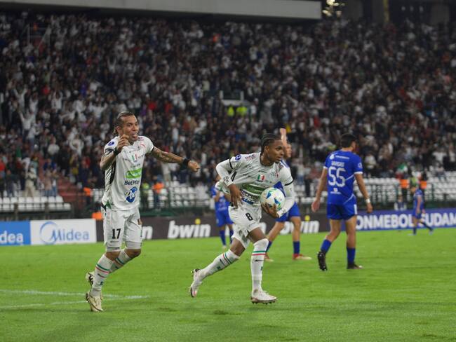 Once Caldas se enfrentó a CV San José por la fecha 5 de la fase de grupos de la Copa Sudamericana. Foto: Santiago Álvarez/Colprensa.