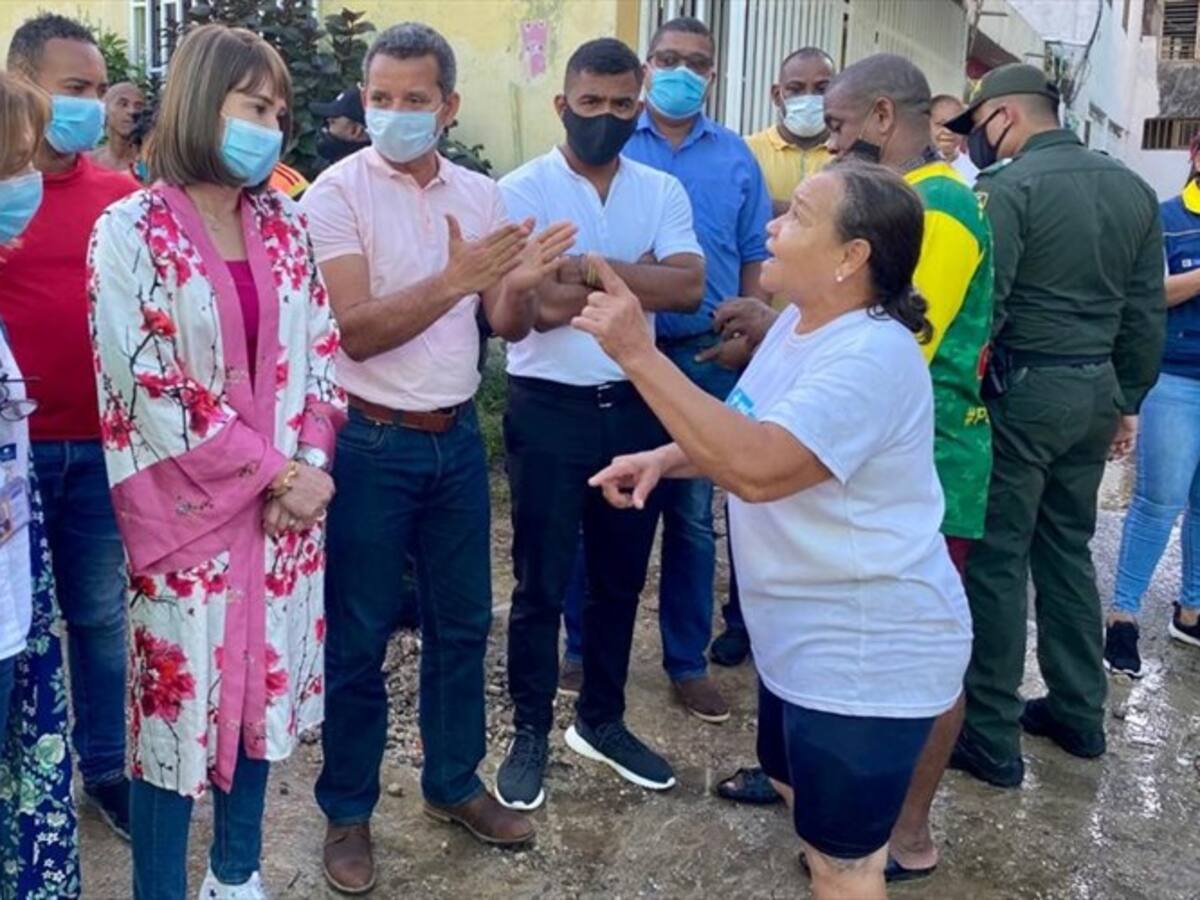 Alicia Arango llegó a San Andrés para gerenciar atención a emergencia por huracán Eta