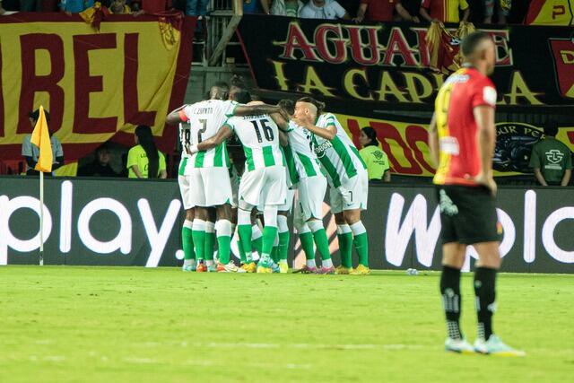 Deportivo Pereira 0-1 Atlético Nacional. Ida final Superliga colombiana. 8 febrero de 2023. Estadio Hernán Ramírez Villegas. Foto: Colprensa-Juan Sebastián Henao.