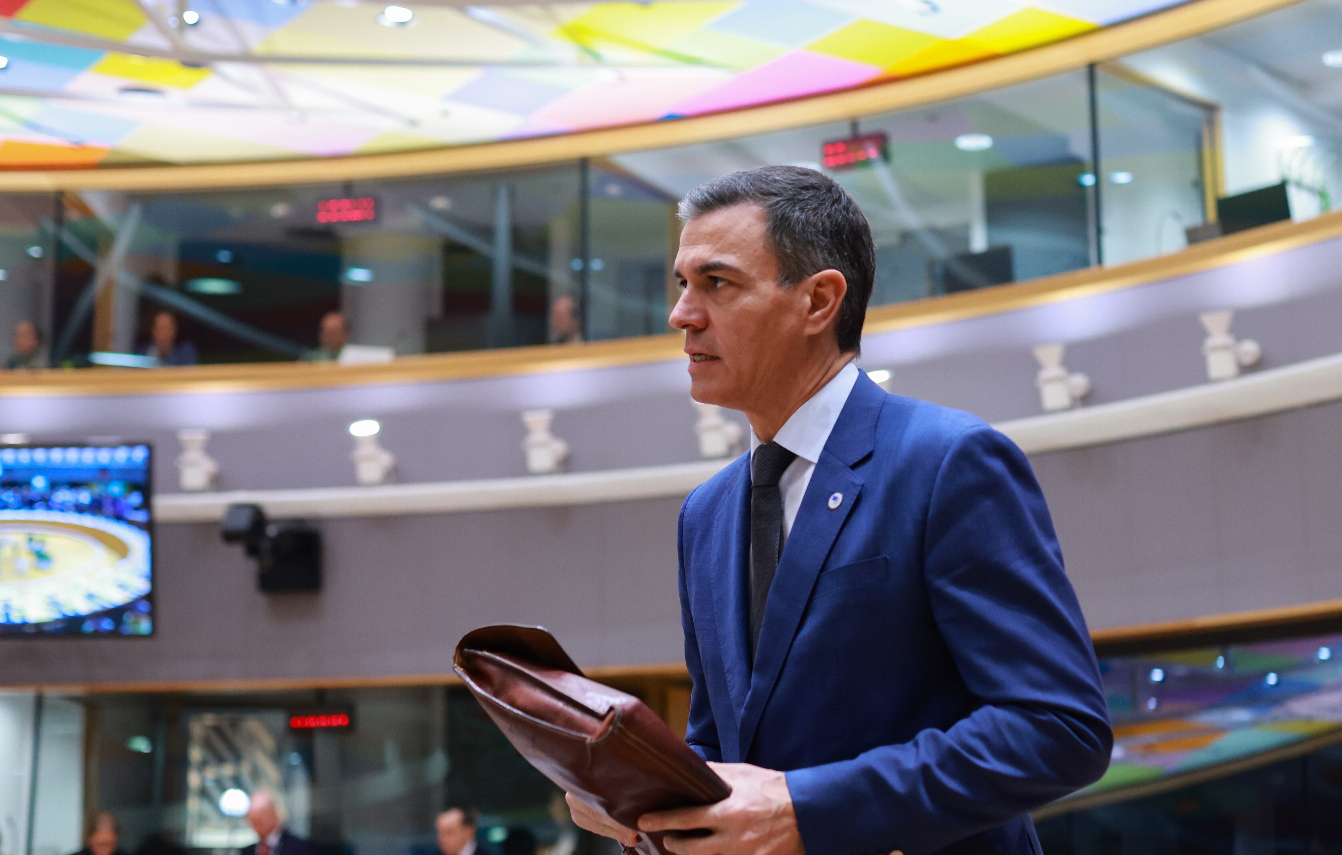 Pedro Sanchez FOTO: EFE/EPA/OLIVIER HOSLET