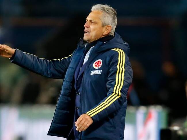 Reinaldo Rueda. Encuentro Uruguay vs Colombia 2021. Créditos: Getty Images/ Andres Cuenca