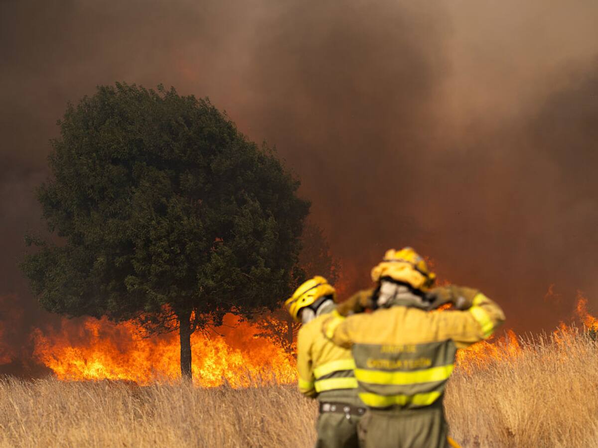 Un muerto en incendio en Tres Cantos en España