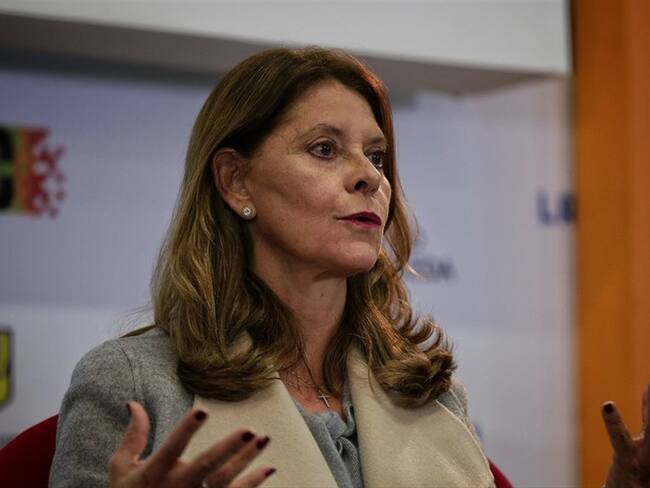 La vicepresidenta Marta Lucía Ramírez aseguró que en este caso hay suficientes pruebas de la comisión del delito con posterioridad a los acuerdos.. Foto: Colprensa