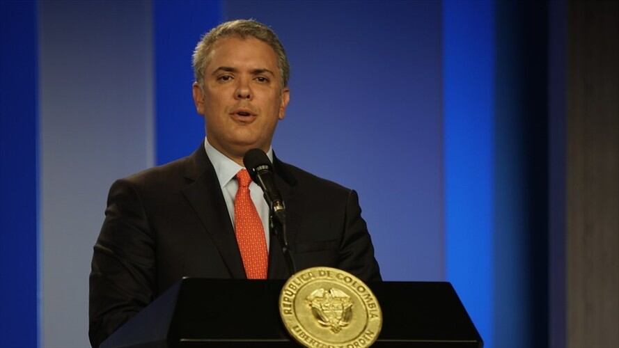 “Nosotros tenemos toda la voluntad de paz pero sí y solo sí liberan a todos los secuestrados y le ponen fin a las actividades criminales”, dijo el presidente Iván Duque al Eln. Foto: Colprensa