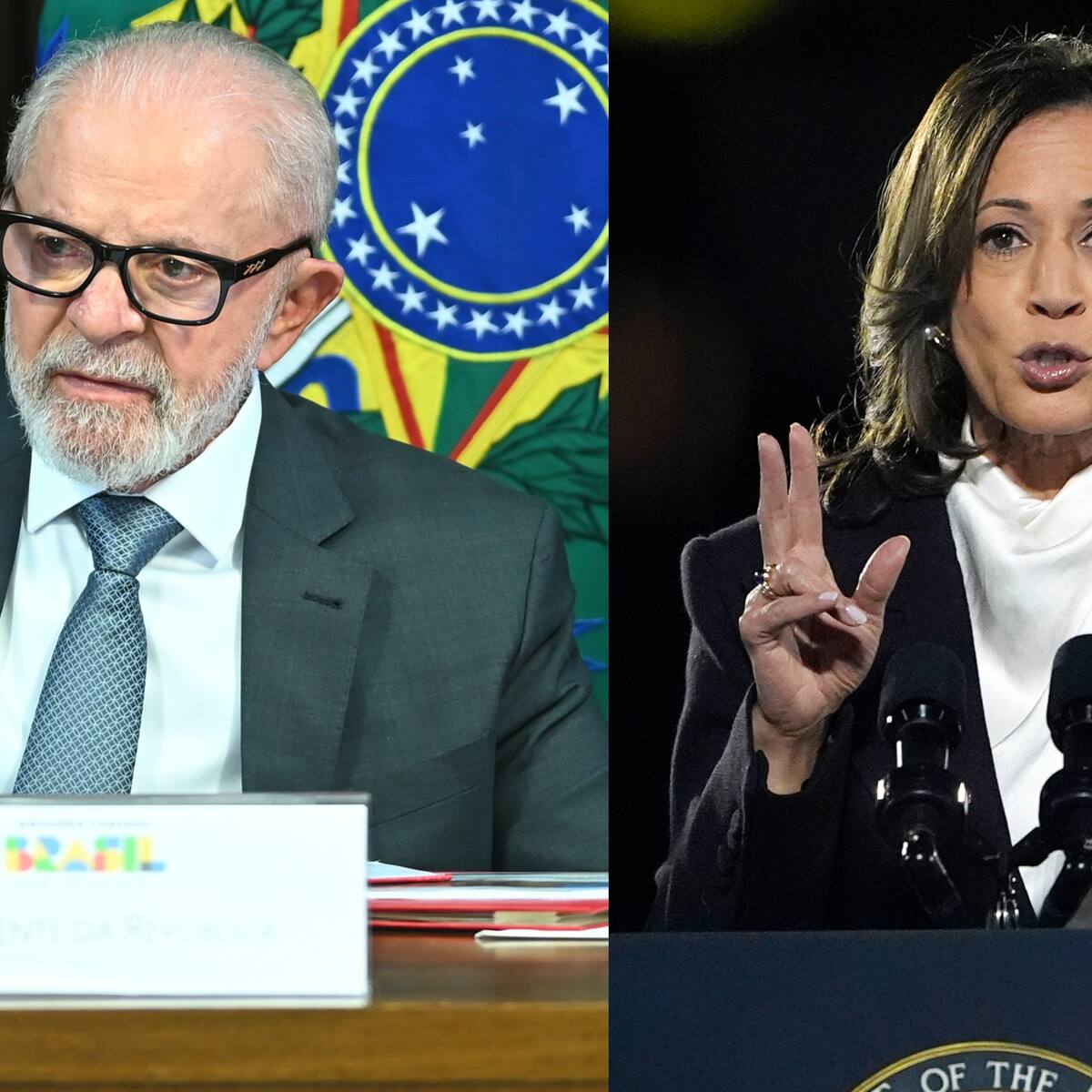 Lula aseguró que “hincha por Kamala”