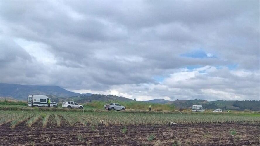 Campesinos mostraron su desacuerdo por el operativo sorpresa.. Foto: Corpoboyacá