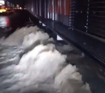 Inundación en Bogotá imagen. Foto: Suministrada.