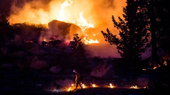 Joe Biden declara estado de desastre en California por incendios forestales. Foto: (Photo by Ty O'Neil/SOPA Images/LightRocket via Getty Images)