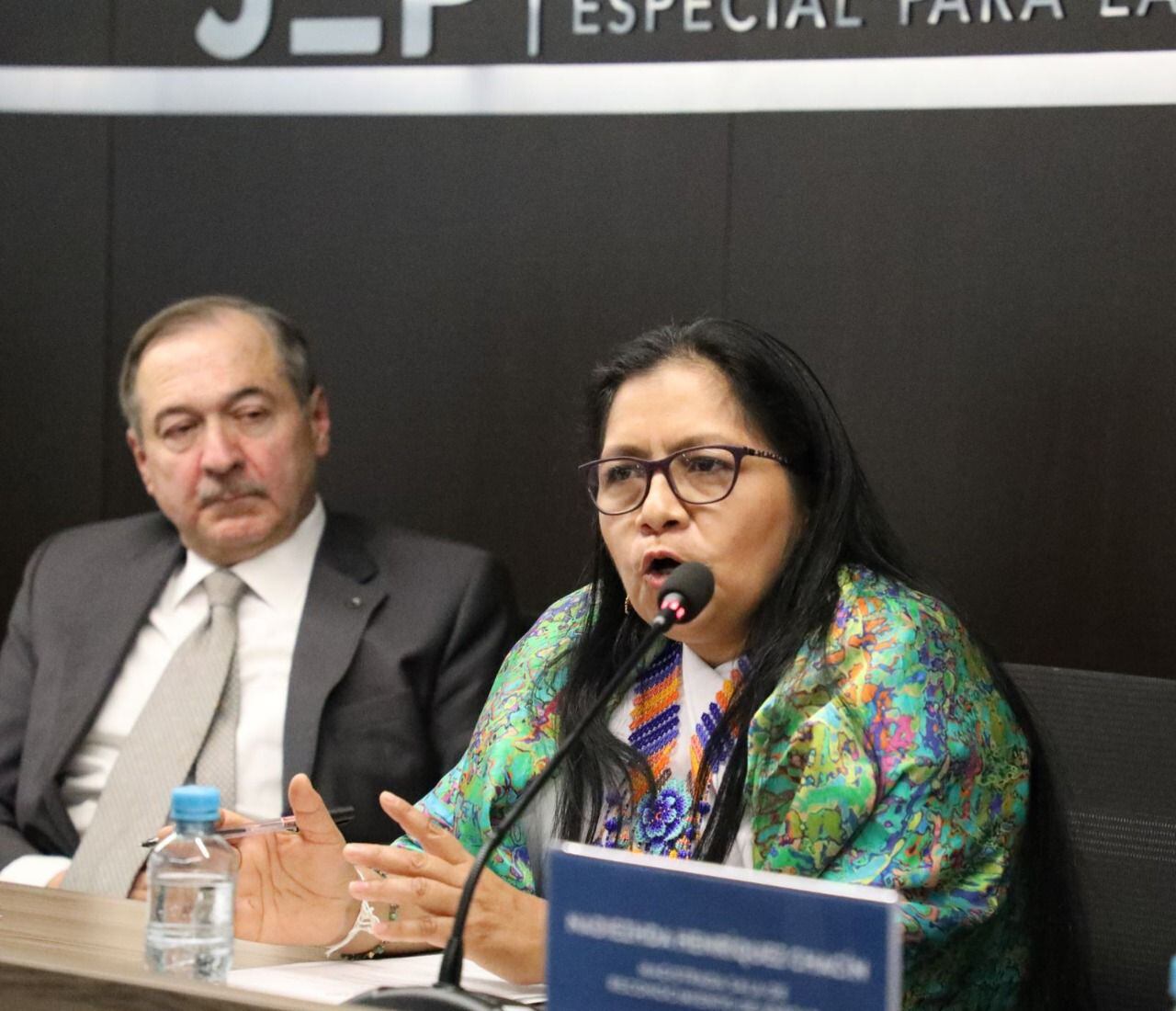 Magistrada Belkis Izquierdo. Foto: JEP