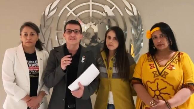 Pacto Histórico denunció ante la ONU "persecución política" contra el presidente Petro. Foto: Suministrada.