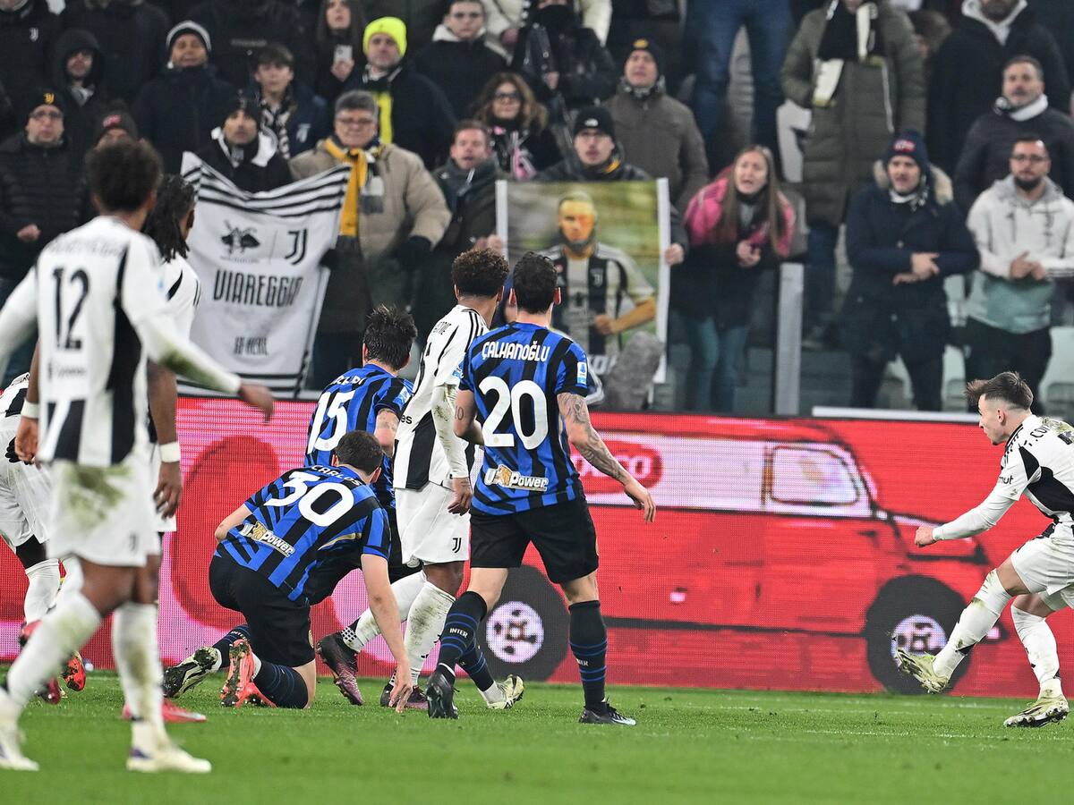 Juventus se quedó con el clásico de Italia tras derrotar 1-0 al Inter de Milán