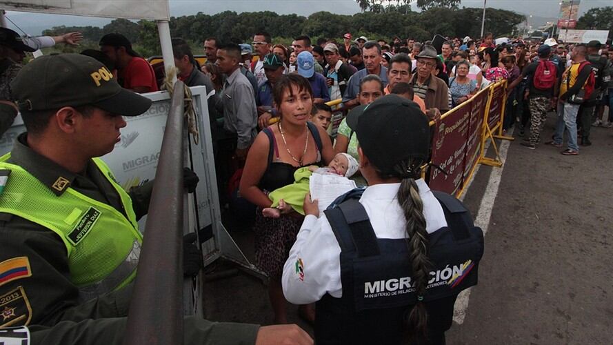 El canciller expuso que "estamos frente a una crisis proveniente de Venezuela, que tiene una dimensión incluso superior a otros migraciones que se han presentado". Foto: Getty Images