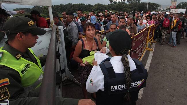 El canciller expuso que "estamos frente a una crisis proveniente de Venezuela, que tiene una dimensión incluso superior a otros migraciones que se han presentado". Foto: Getty Images