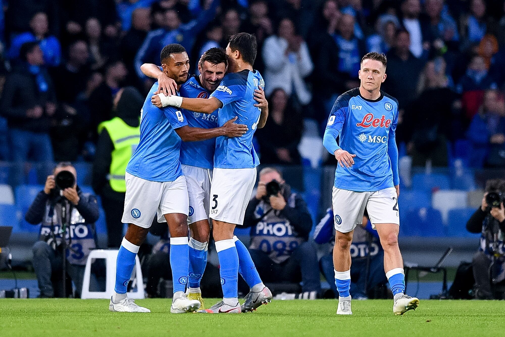 Nápoles vs. Udinese. Foto: (Photo by Giuseppe Maffia/NurPhoto via Getty Images)