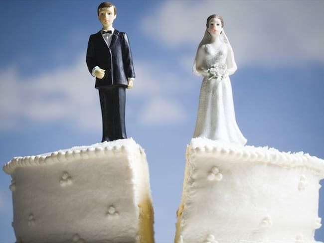 El año pasado 23.422 matrimonios decidieron dar por terminadas sus uniones, de acuerdo con la Superintendencia de Notariado y Registro.. Foto: Getty Images