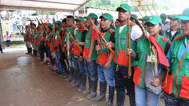 Las amenazas provienen de diferentes grupos, disidencias de las Farc y supuestos paramilitares . Foto: Cric