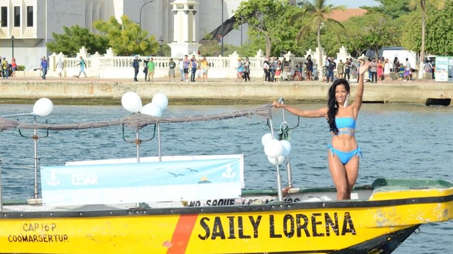 Las balleneras se tomaron la Fiesta del Mar 2019. Foto: Cortesía Seguimiento.co