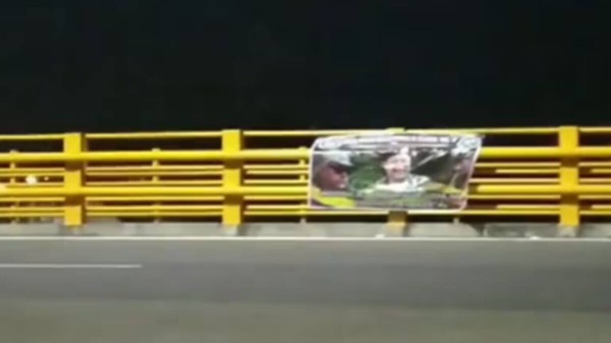 Aparecieron cinco vallas de las disidencias de las Farc en Barrancabermeja