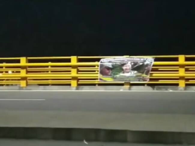 Aparecieron cinco vallas de las disidencias de las Farc en Barrancabermeja
