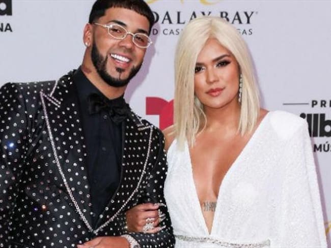Karol G y Anuel GG. Foto: Reuters
