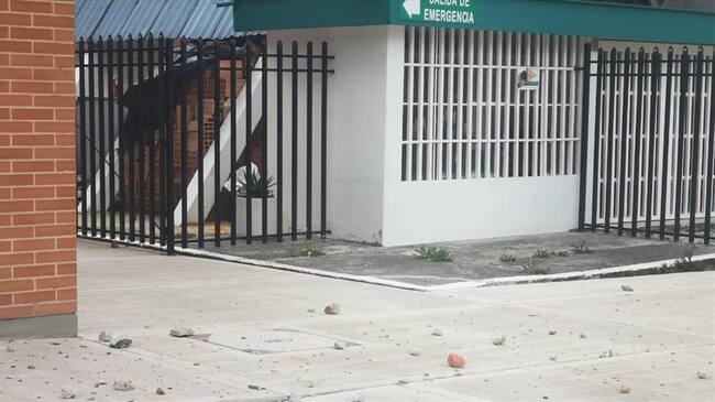 La secretaría de Ambiente hizo una visita técnica y asegura que el humo que arroja el horno no representa riesgo de contagio de COVID-19.. Foto: Cortesía