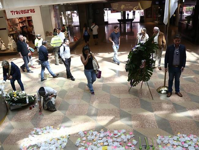 Atentado Centro Comercial Andino. Foto: Colprensa