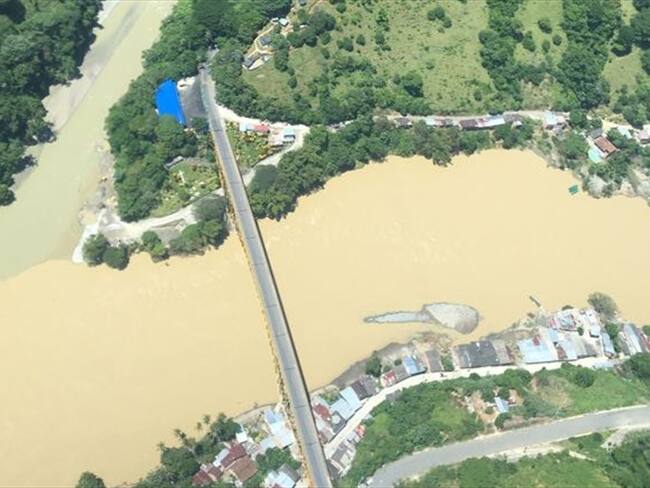 Si ocurre un gran deslizamiento, una ola sobrepasaría o podría romper la represa: Minminas. Foto: Colprensa