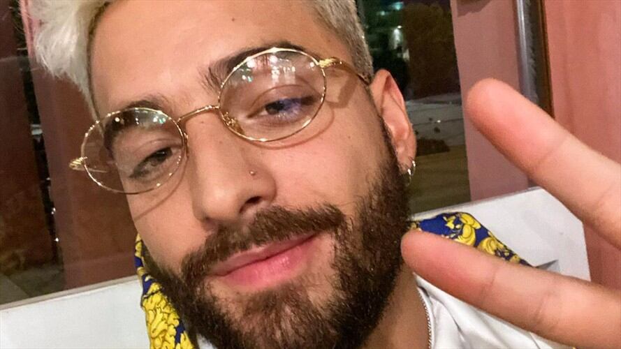 El cantante colombiano Maluma. Foto: