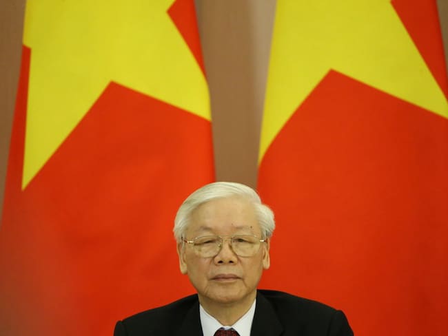 Nguyen Phu Trong. (Photo by Mikhail Svetlov/Getty Images)