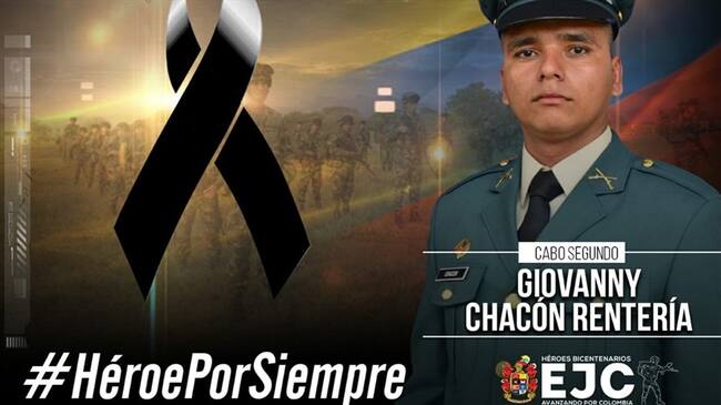 Ejército reporta la muerte de un suboficial en combates en el bajo Cauca. Foto: Ejército Nacional