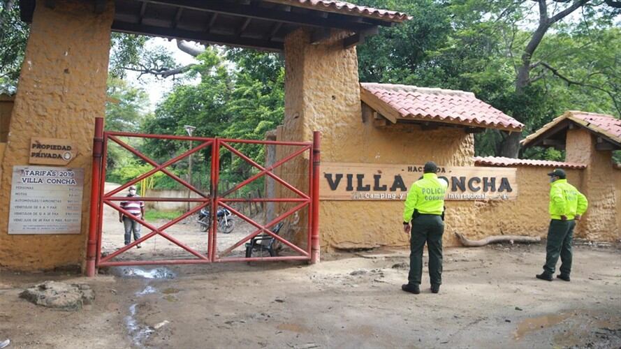 Fiscalía ocupó con fines de extinción de dominio tres predios ilegales en el Parque Tayrona. Foto: Cortesía