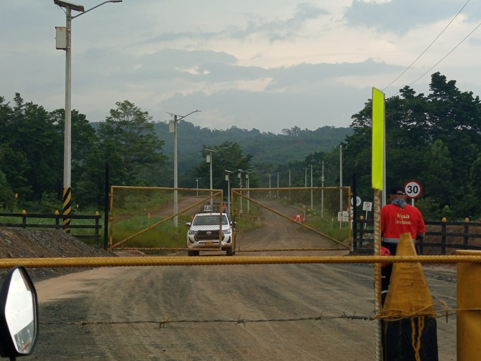Después de tres días se levantó el bloqueo que tenía paralizada operación de Cerro Matoso en Córdoba. Foto: cortesía (suministrada a La W).