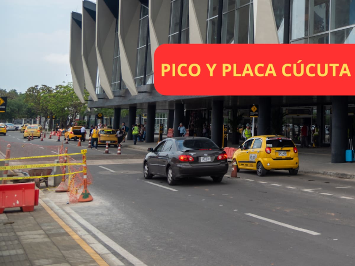 Pico y placa en Cúcuta continuará en la época decembrina