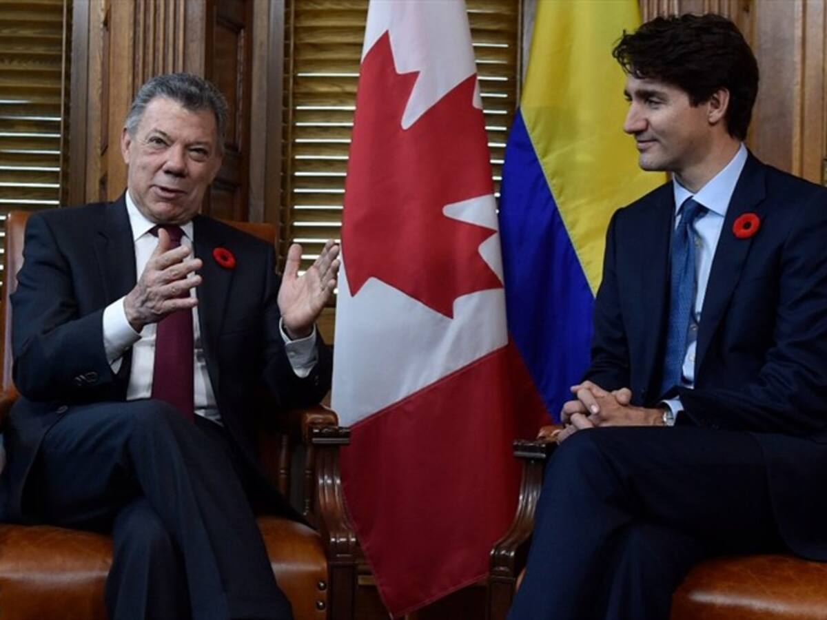 Canadá seguirá apoyando a Colombia en el posconflicto