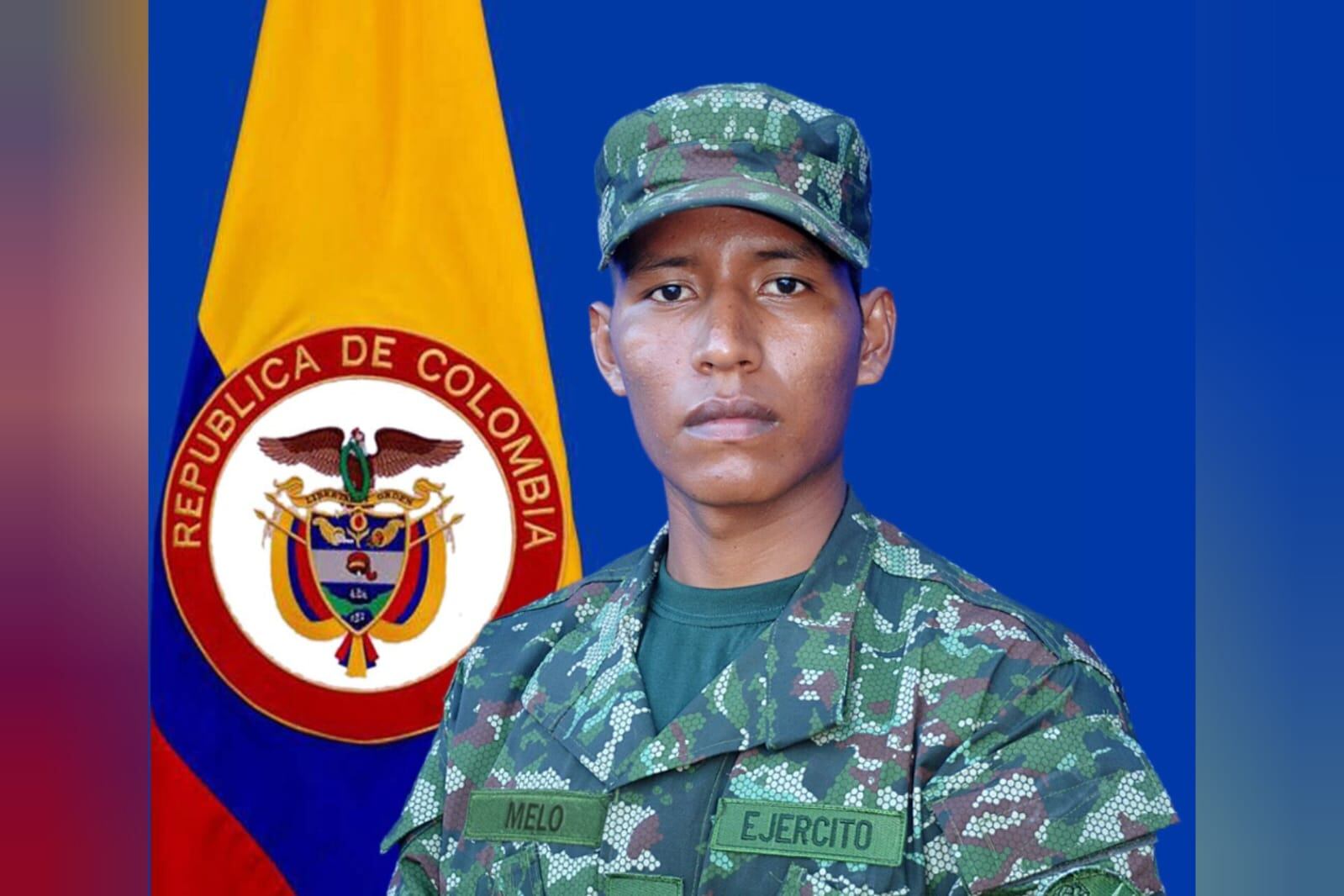 Fabián Wilfrido Melo Coquinche. Foto: W Radio / Ejército Colombia