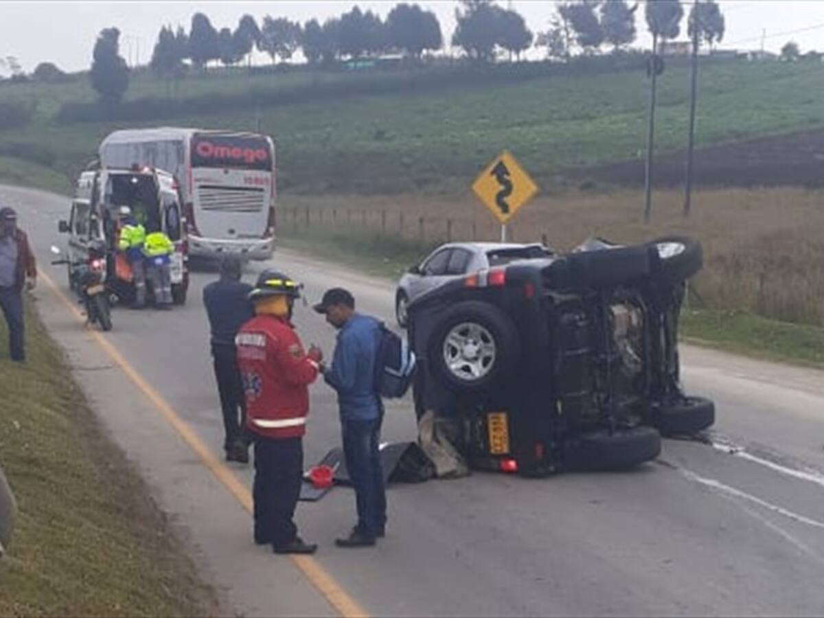 Más de 10 puntos de siniestrabilidad identificados en la vía Briceño -Tunja - Sogamoso